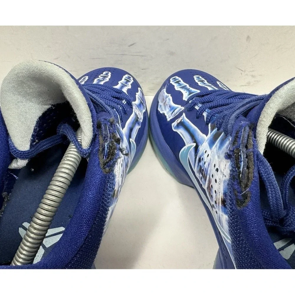 Nike Kobe 5 X-Ray Deep Royal Blue Size 4.5 Youth US Skeleton HM9522-400